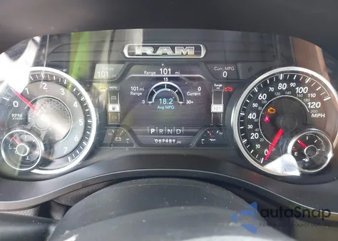 2020 Ram 1500 Big Horn 4X4 6'4 Box from USA, damaged, VIN 1C6SRFBT5LN247795